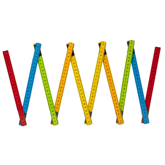 Riglă de lemn pliabilă pentru proiecte precise | KSEIBI