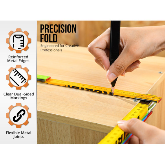 木製折り尺の使い方とメンテナンスガイド | KSEIBI