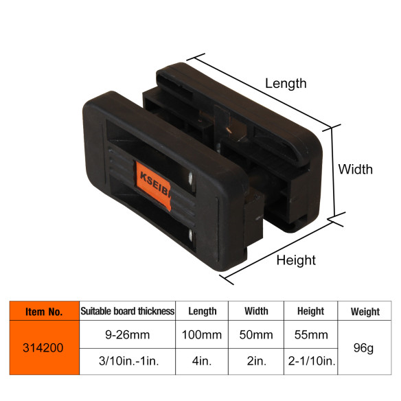 Recortadora de esquinas para madera 40mm: Herramienta de carpintería de calidad | KSEIBI