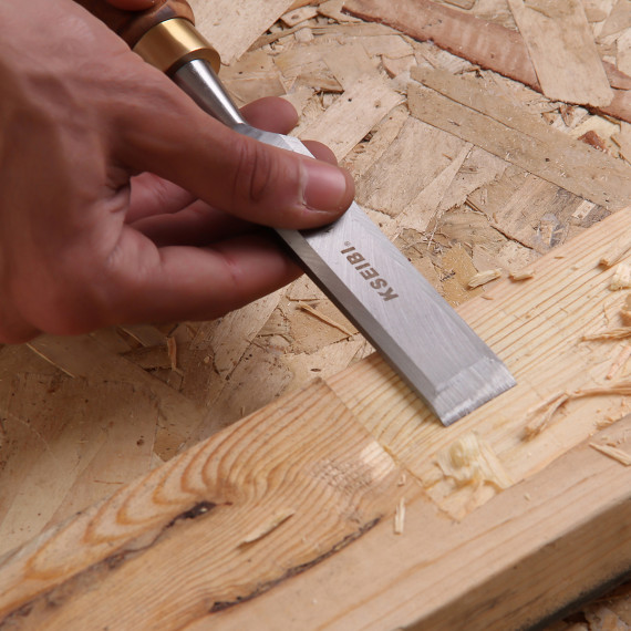 Conjunto de Cinzéis de Madeira Optiwood 6-25mm | KSEIBI