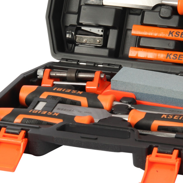 Hochwertiger Holzmeißel-Satz für präzises Arbeiten | KSEIBI