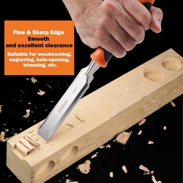 Set scalpelli per legno ProGrip di alta qualità | KSEIBI