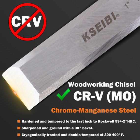 Высококачественные стамески для дерева ProGrip | KSEIBI