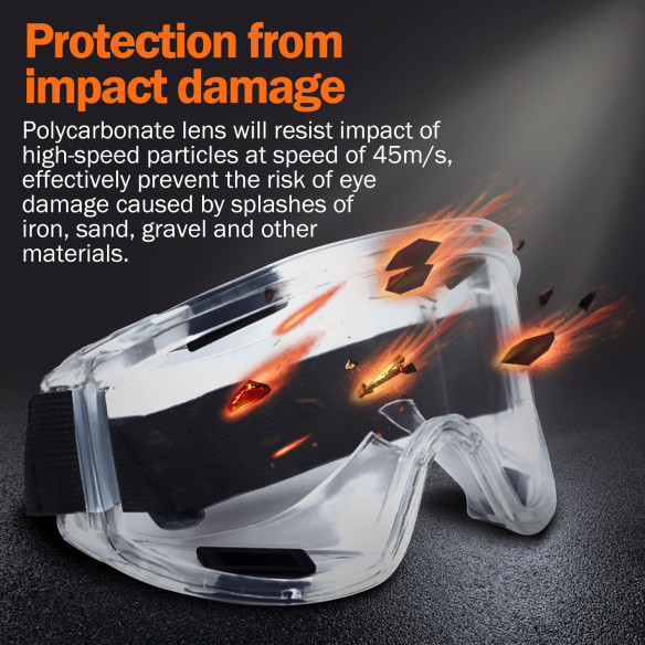 Lunettes de sécurité wide-vision pour une vision claire | KSEIBI