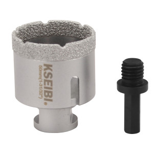 Scie-cloche avec nucléo diamant brasé