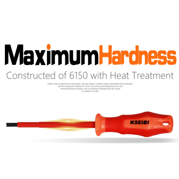 Set de șurubelnițe izolate VDE 960 pentru electricieni | KSEIBI