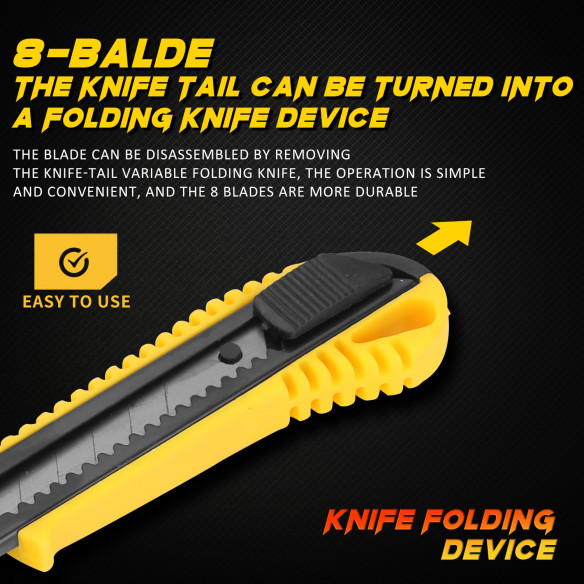 Hochwertiges Universalmesser ProGrip für präzises Schneiden | KSEIBI