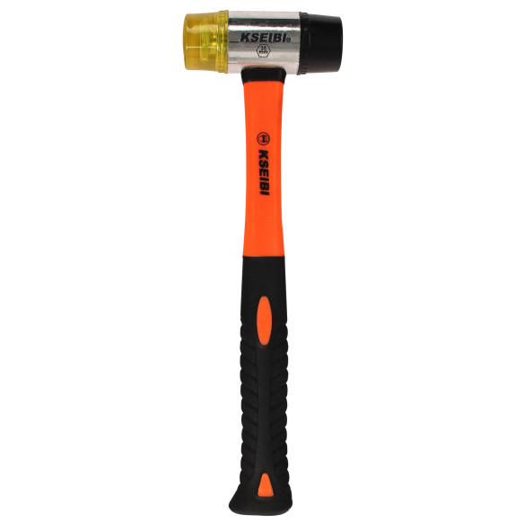 Mazo de goma bi-direccional ProGrip para trabajos pesados | KSEIBI