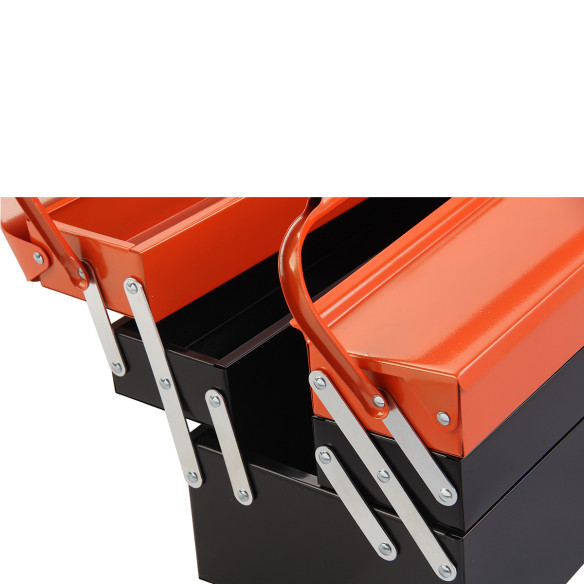 Organiza tus herramientas con estilo | Caja de herramientas/5 compartimentos | KSEIBI