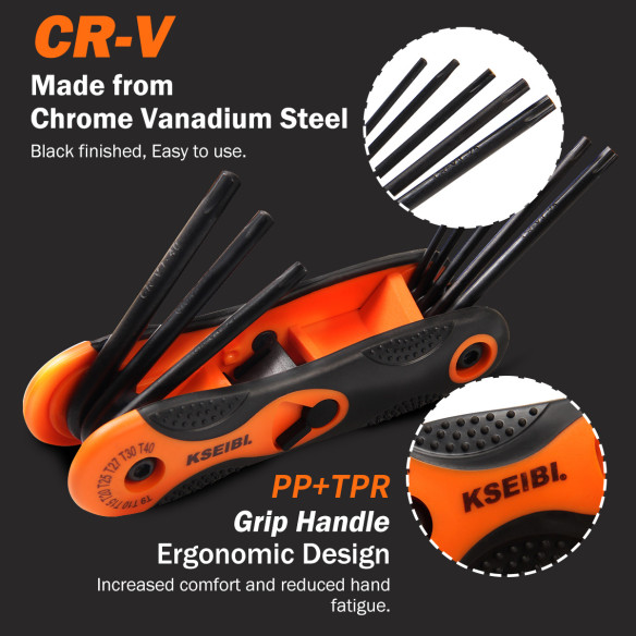 Ensemble d'outils de machiniste 62 pièces avec boîte à outils 3 compartiments | KSEIBI