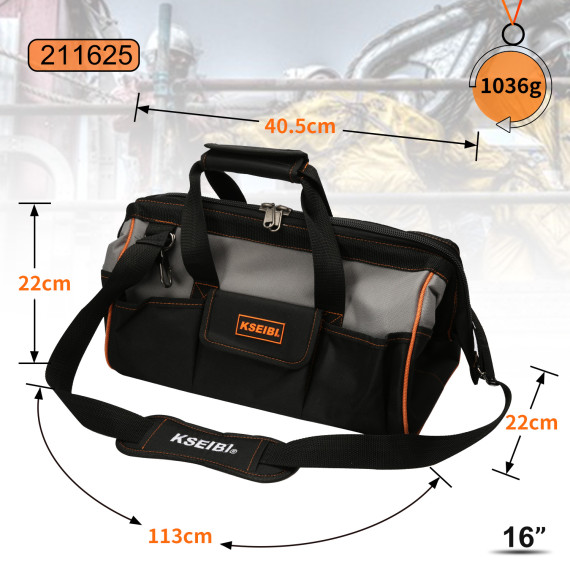 Bolsa de Ferramentas Resistente e Prática | KSEIBI