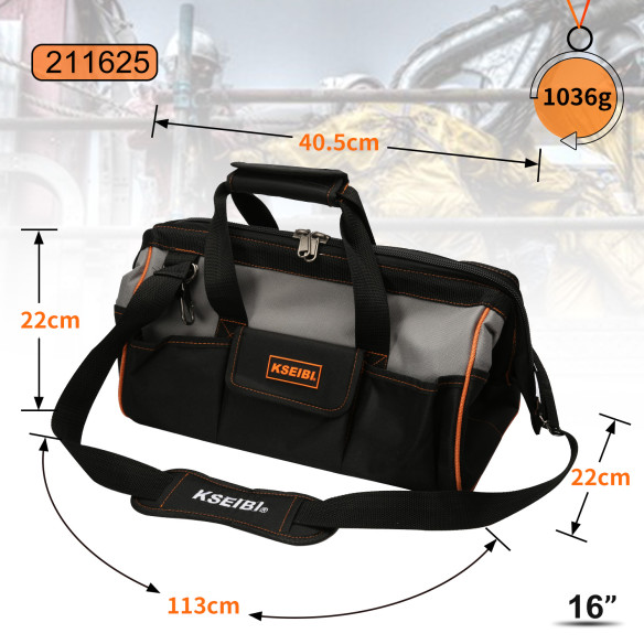 Bolsa de Ferramentas Resistente e Prática | KSEIBI