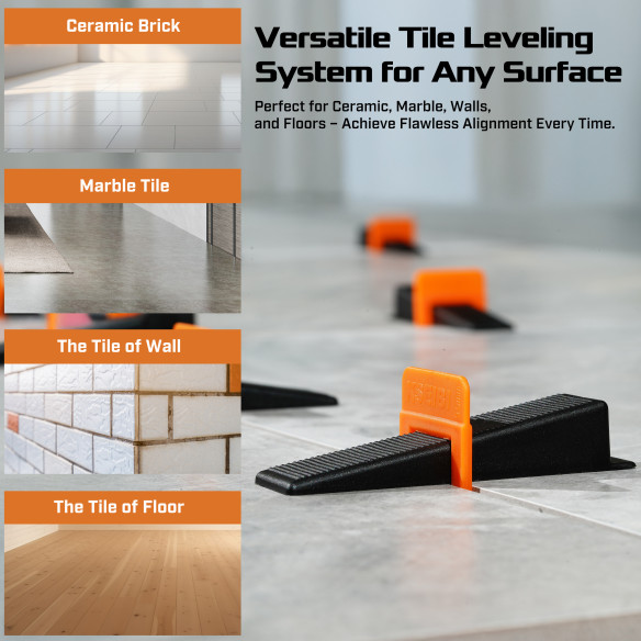 Achieve Perfectly Level Tiles with Our Innovative Tile Leveling System Clips | KSEIBI