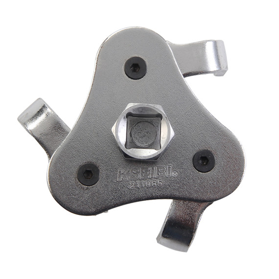 Llave de filtro de aceite de tres patas para autos | KSEIBI