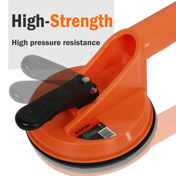 Heavy-Duty Suction Cup Lifter for Glass &amp; Tiles | KSEIBI