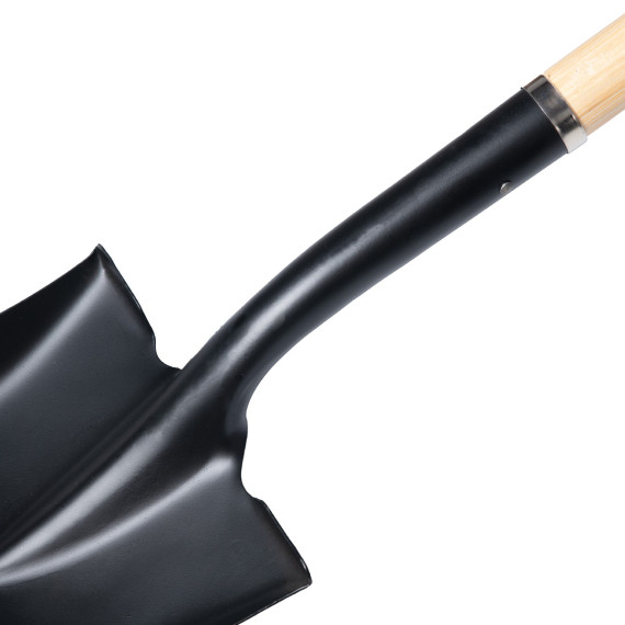 Pá de Aço com Cabo: Resistente e Durável para Trabalhos Pesados | KSEIBI