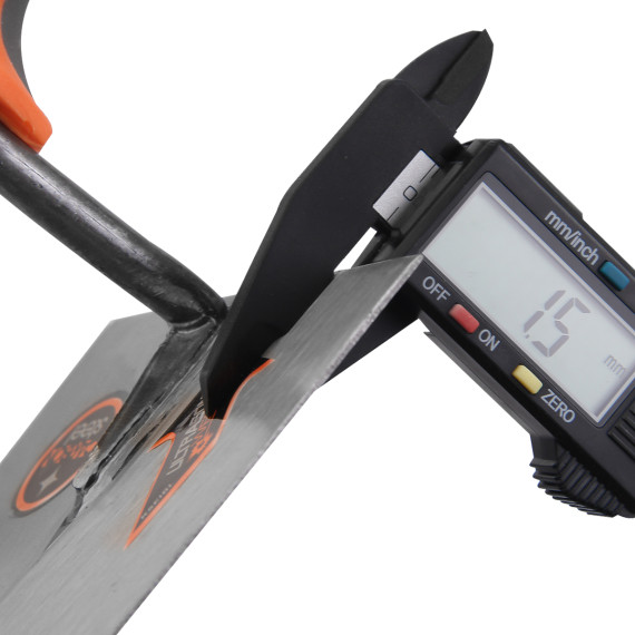 Cazzuola da muratore a punta quadra: migliore qualità e comfort | KSEIBI