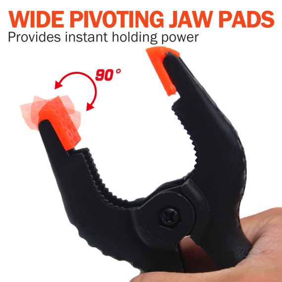 Morsetto a molla resistente e versatile per ogni lavoro | KSEIBI