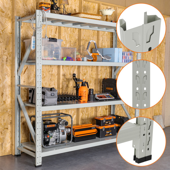 Storage Shelf 1.5m / White