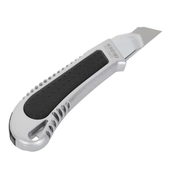 Durable Snap-Off Aluminium Knife 18mm for Precision Cutting | KSEIBI