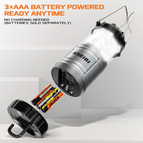 Мощный COB фонарь для туризма и походов | KSEIBI