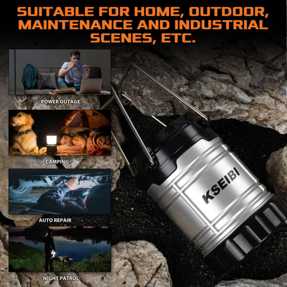 Lampe de travail cob 3*AAA compacte et puissante | KSEIBI