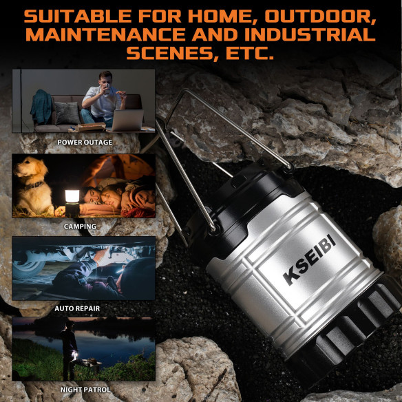 Luce da lavoro cob piccola per 3×AAA | KSEIBI