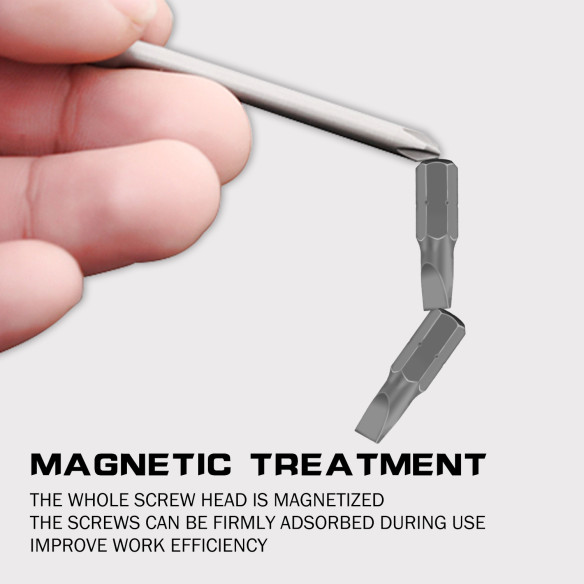 Bit pătrat 1/4" sq3 × 25 mm pentru unelte electrice | KSEIBI