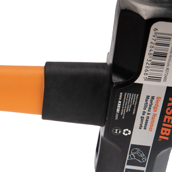 Mazo de demolición ProGrip: Herramienta resistente para demoliciones potentes | KSEIBI