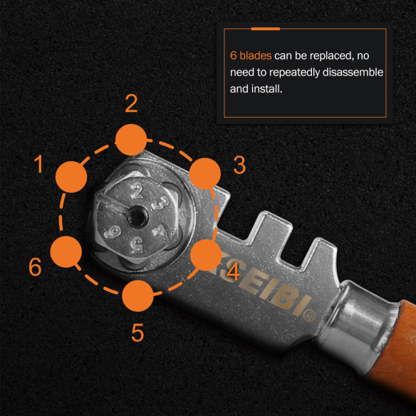Découvrez la Coupeuse à 6 roues pour bois | KSEIBI