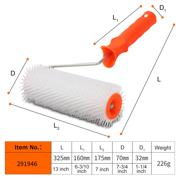 Achieve Smooth Surfaces with our Spiked Roller | KSEIBI