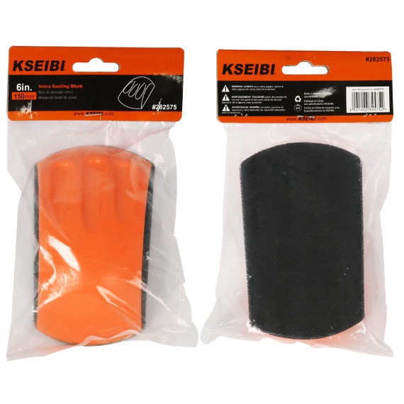 Bloc de șlefuit cu sistem velcro pentru o finisare perfectă | KSEIBI