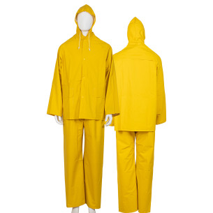 Combinaison de pluie/jaune