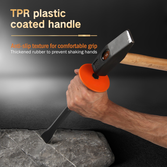 Ciseau à froid pointu à manchon octogonal pour travaux de précision | KSEIBI