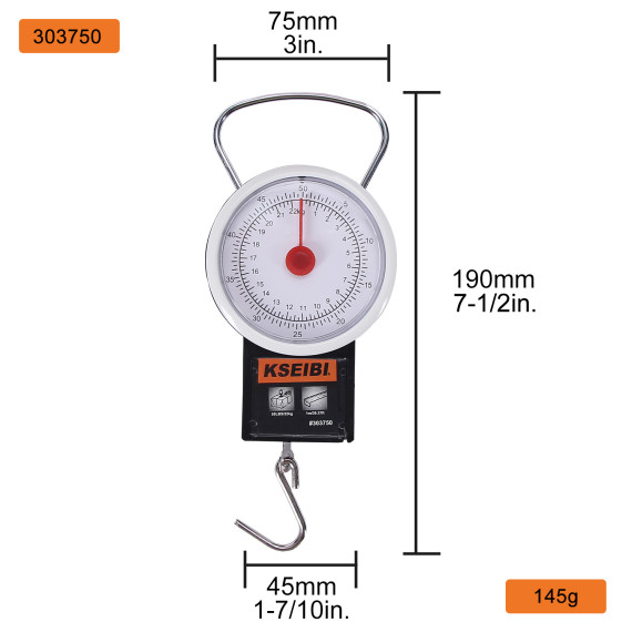 Präzise Taschenwaage für unterwegs | KSEIBI