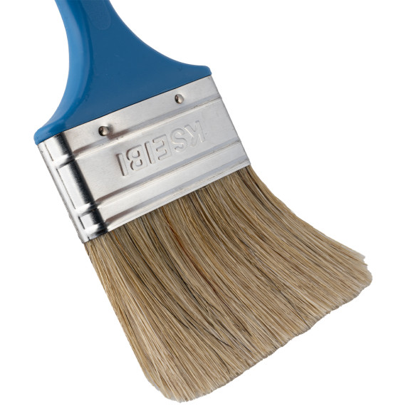 Hochwertiger Weißer Pinsel mit Kunststoffgriff für Malerarbeiten | KSEIBI