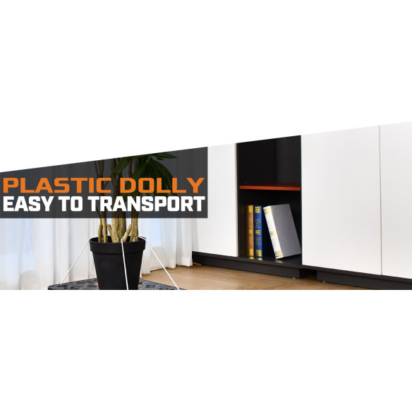 Carrello in plastica resistente per trasportare merci pesanti | KSEIBI