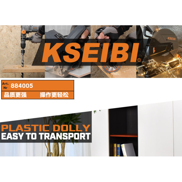 Hochwertiger Kunststoff Wagen für vielseitige Anwendungen | KSEIBI