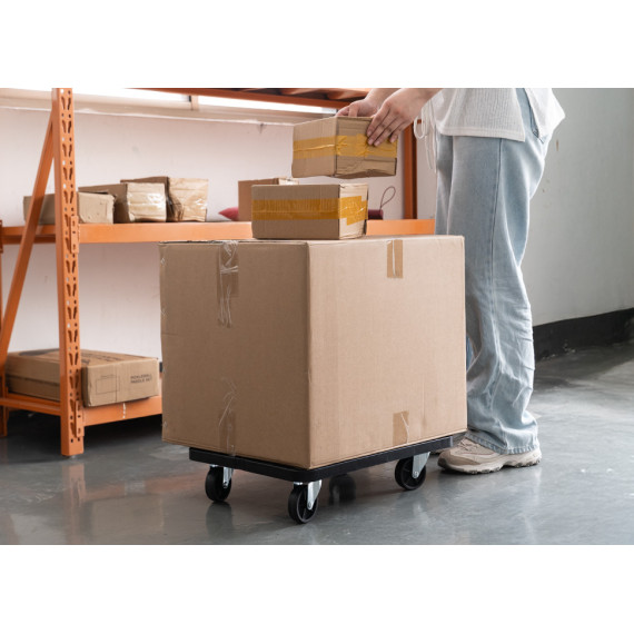 Carucior de transport marfa din plastic rezistent | KSEIBI