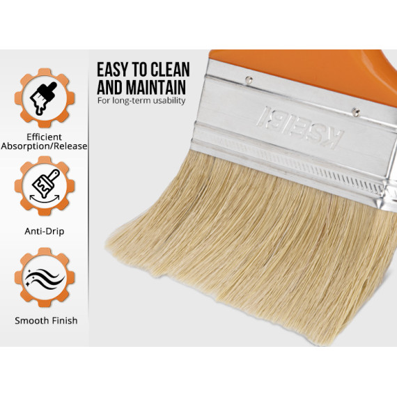 Conjunto de Pincéis de Pintura Profissional | KSEIBI