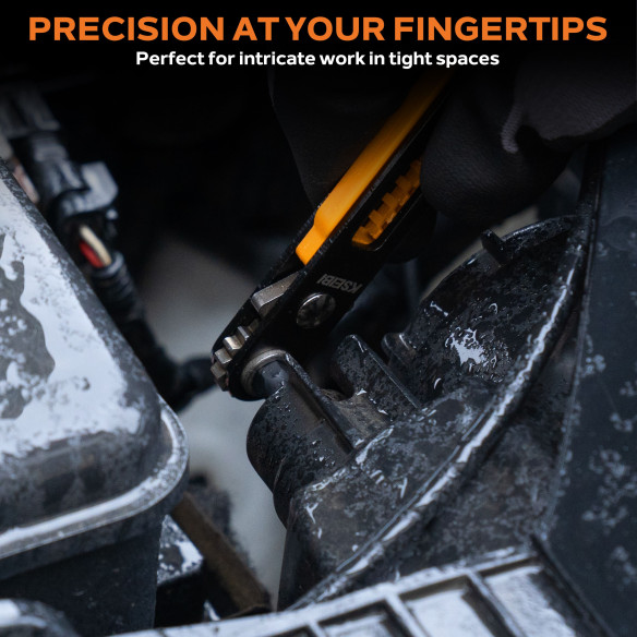 Set de prize cu clichet mini 18 buc. pentru proiecte de reparatii | KSEIBI