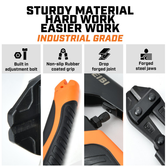 Mini Cortador De Parafusos Progrip - Ferramenta Essencial para Cortar Parafusos | KSEIBI