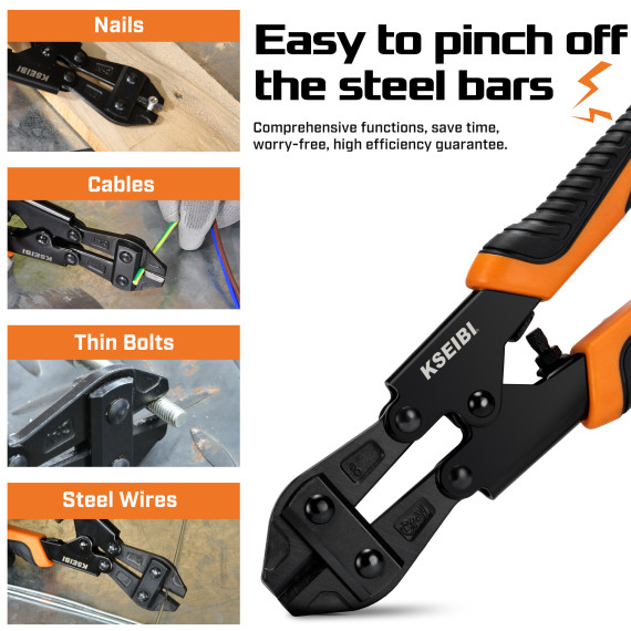 Mini coupe-boulons/ProGrip de haute qualité pour tous vos besoins de coupe | KSEIBI