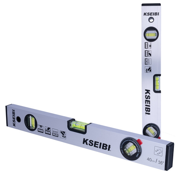 Livella a bolla magnetica con tre livelle avm 3 per una precisione assoluta | KSEIBI