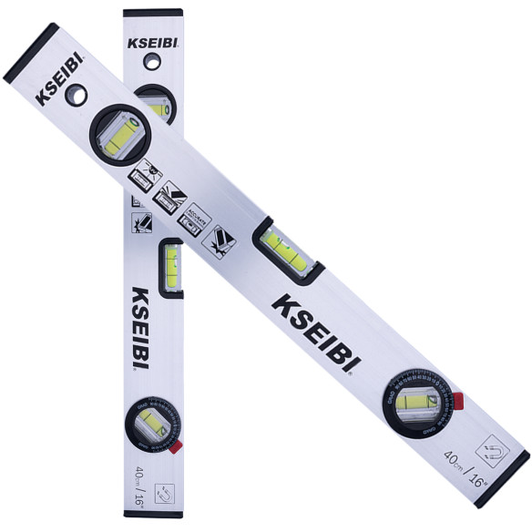 Niveau magnétique à trois bulles pour une mesure précise | KSEIBI