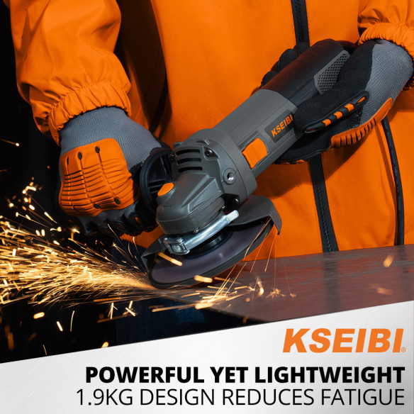 High-Performance Angle Grinder for Precision Cutting and Grinding | KSEIBI