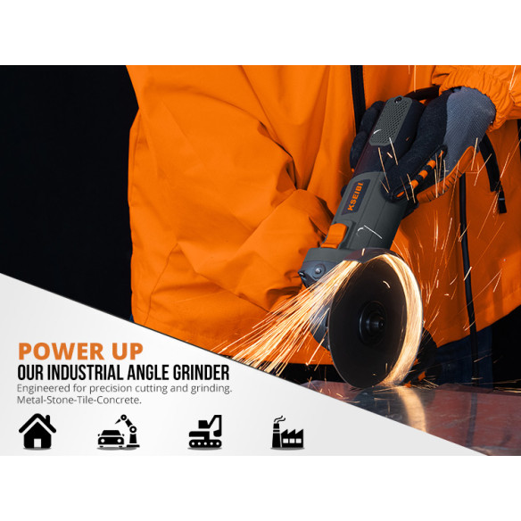 صاروخ جلخ KWS 95-125: كاشف للصنفرة بقوة 950 واط | KSEIBI