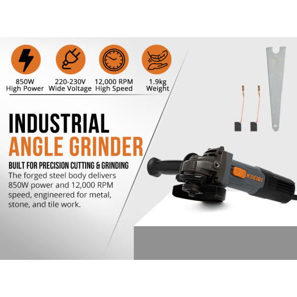 KWS 85-115 角磨机, 115毫米, 850瓦最佳选择 | KSEIBI