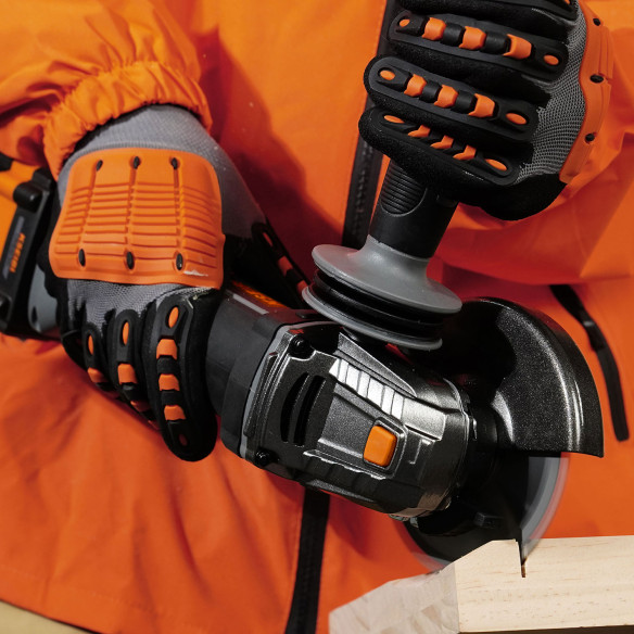 KWS 20V-115，20V无线角磨机，115MM，裸机性能介绍 | KSEIBI