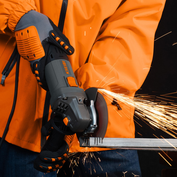 Powerful Variable Speed Angle Grinder for Precision Cutting | KSEIBI